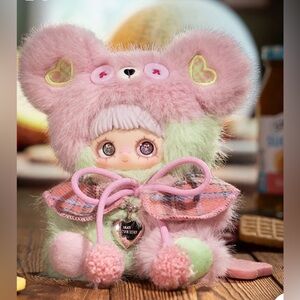 MayMei Tiny Bear Cookie Series Plush Blind Box cantaloupe cherry